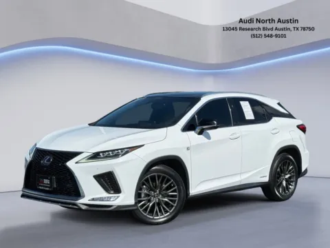 White 2021 Lexus RX 450h F SPORT Handling for sale in Austin, TX
