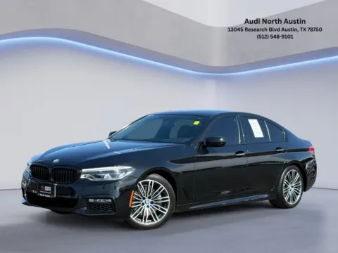 Black 2017 BMW 5 Series 540i for sale in Austin, TX