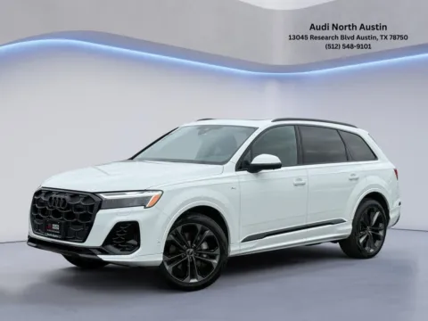 White 2026 Audi Q7 S line Premium Plus for sale in Austin, TX