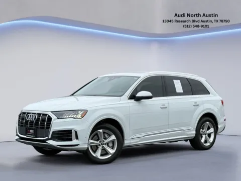 White 2023 Audi Q7 Premium for sale in Austin, TX