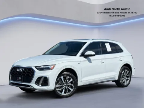 White 2023 Audi Q5 S line Prestige for sale in Austin, TX