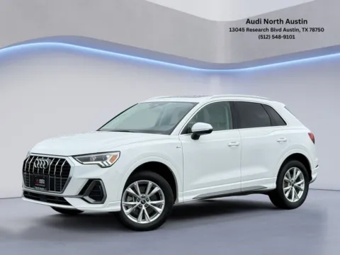 White 2023 Audi Q3 S line Premium for sale in Austin, TX