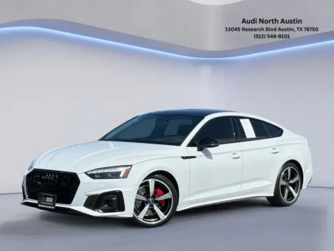 White 2023 Audi A5 Sportback S line Prestige for sale in Austin, TX