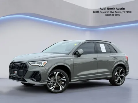 Gray 2023 Audi Q3 S line Premium Plus for sale in Austin, TX