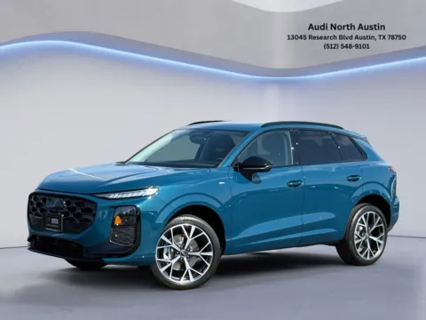 Blue 2026 Audi Q3 S line for sale in Austin, TX