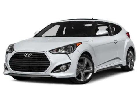 White 2015 Hyundai Veloster Turbo for sale in Austin, TX