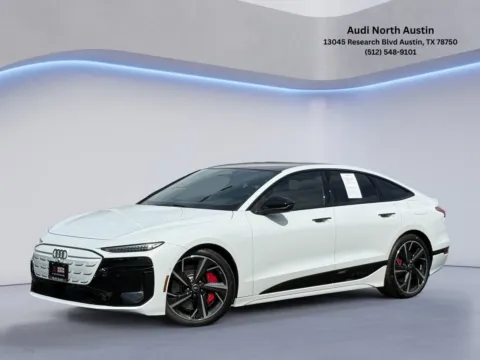 White 2025 Audi S6 e-tron Prestige for sale in Austin, TX