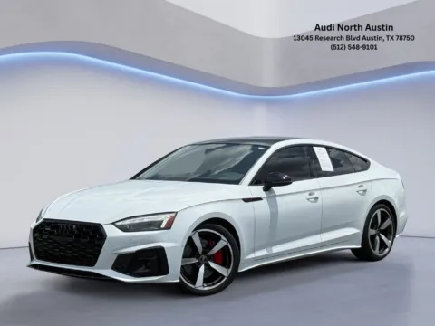 White 2023 Audi A5 Sportback S line Prestige for sale in Austin, TX