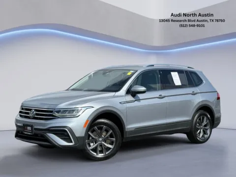 Silver 2022 Volkswagen Tiguan SE for sale in Austin, TX