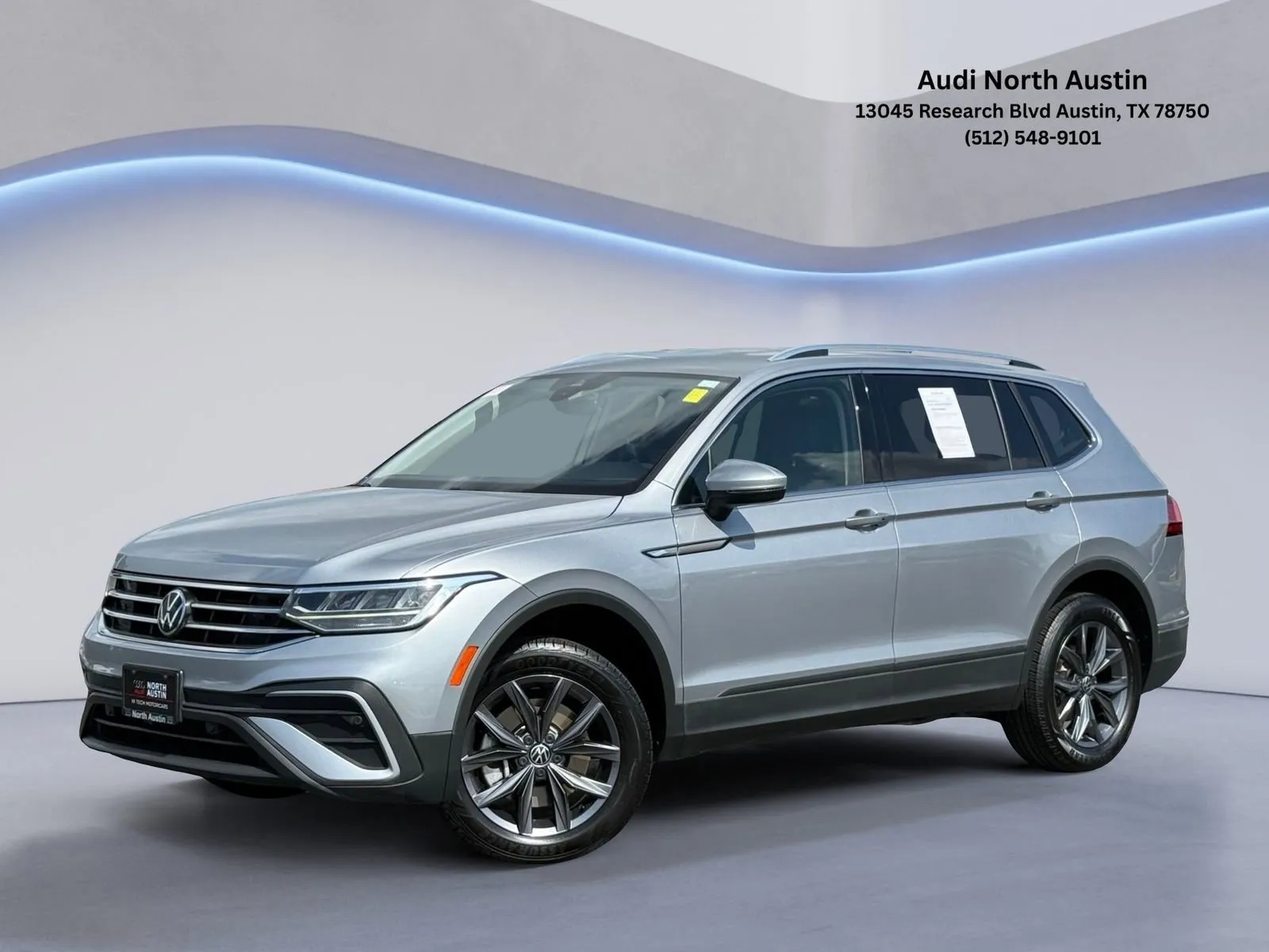 Silver 2022 Volkswagen Tiguan SE for sale in Austin, TX