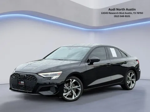 Black 2023 Audi A3 Premium Plus for sale in Austin, TX