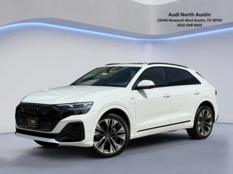 White 2026 Audi Q8 Premium Plus for sale in Austin, TX