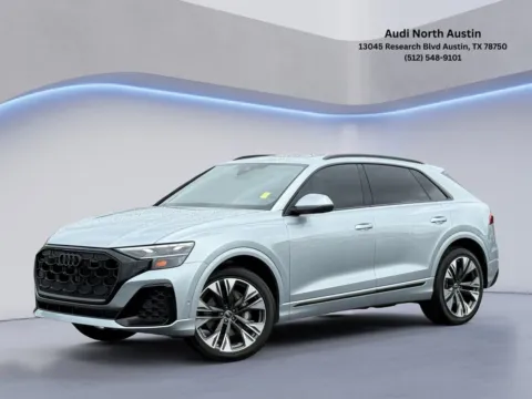Silver 2025 Audi Q8 Premium Plus for sale in Austin, TX