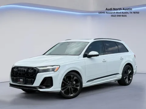 White 2026 Audi Q7 Premium Plus for sale in Austin, TX