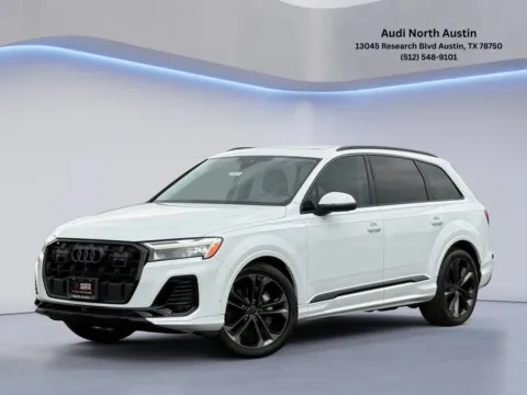 White 2026 Audi Q7 Premium Plus for sale in Austin, TX