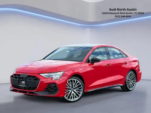 Red 2026 Audi S3 2.0T for sale in Austin, TX