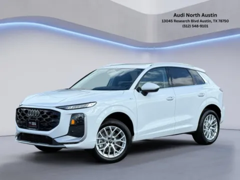 White 2026 Audi Q3 S line for sale in Austin, TX