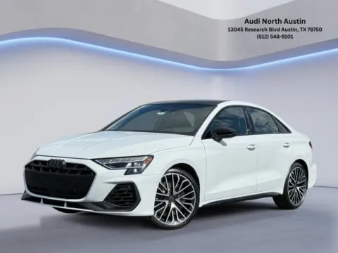 White 2026 Audi S3 2.0T for sale in Austin, TX