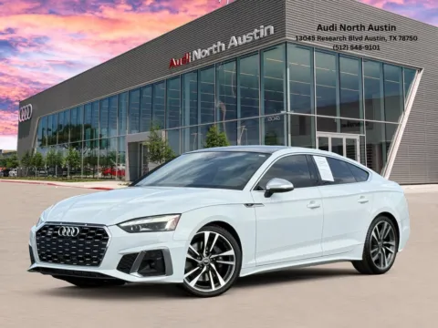 White 2023 Audi S5 Sportback Premium Plus for sale in Austin, TX