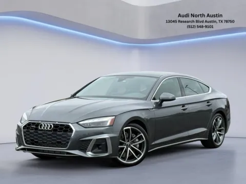 Gray 2023 Audi A5 Sportback S line Premium Plus for sale in Austin, TX
