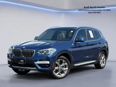 Blue 2020 BMW X3 sDrive30i for sale in Austin, TX