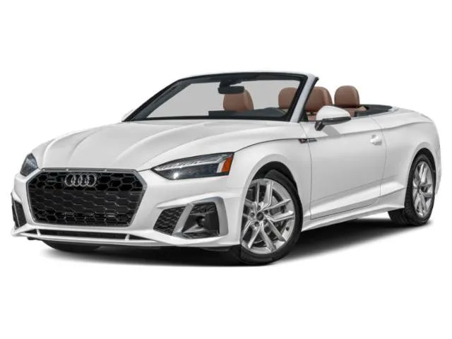 White 2023 Audi A5 Cabriolet S line Premium Plus for sale in Austin, TX
