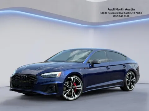 Blue 2023 Audi S5 Sportback Prestige for sale in Austin, TX