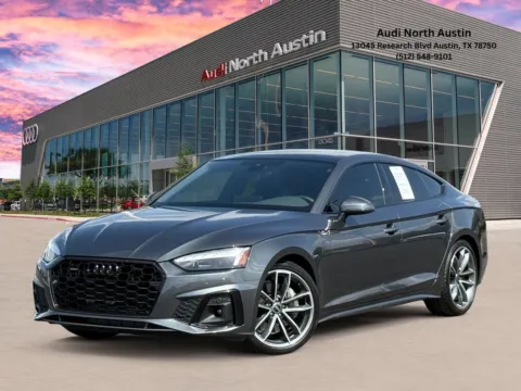 Gray 2024 Audi A5 Sportback S line Premium for sale in Austin, TX
