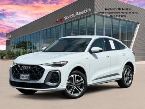 White 2025 Audi Q5 Sportback Premium Plus for sale in Austin, TX