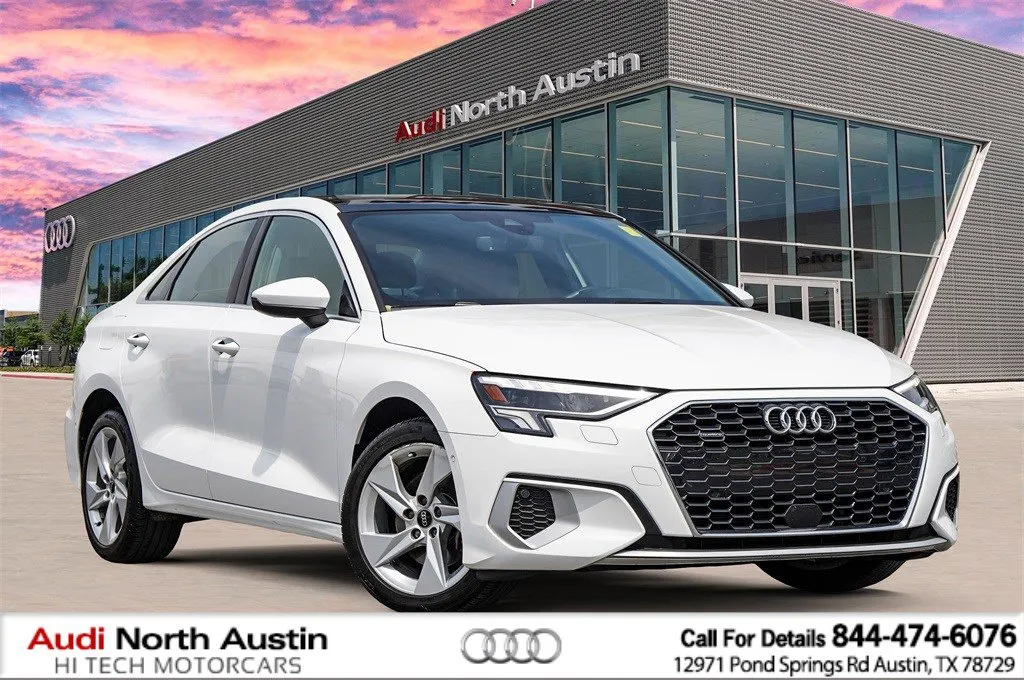 White 2024 Audi A3 Premium for sale in Austin, TX