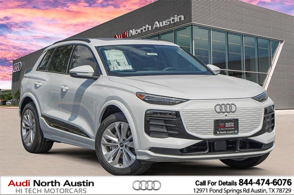 White 2025 Audi Q6 e-tron Premium Plus for sale in Austin, TX
