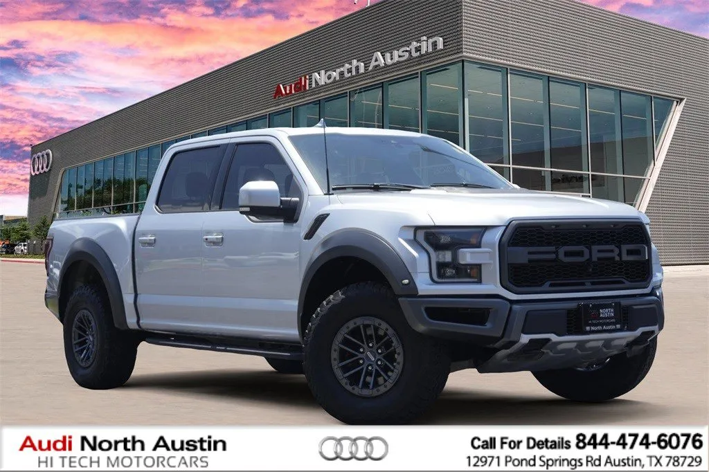 Silver 2019 Ford F-150 Raptor for sale in Austin, TX