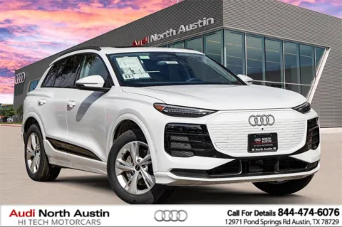 White 2025 Audi Q6 e-tron Premium Plus for sale in Austin, TX