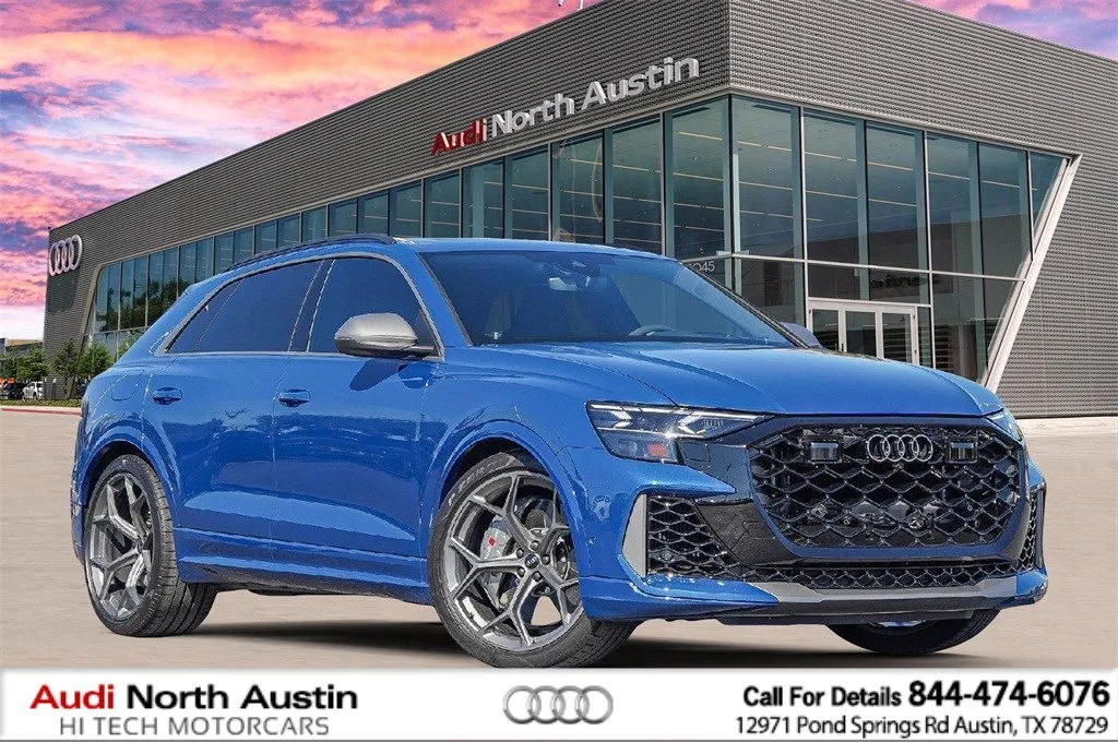 Blue 2025 Audi RS Q8 performance for sale in Austin, TX