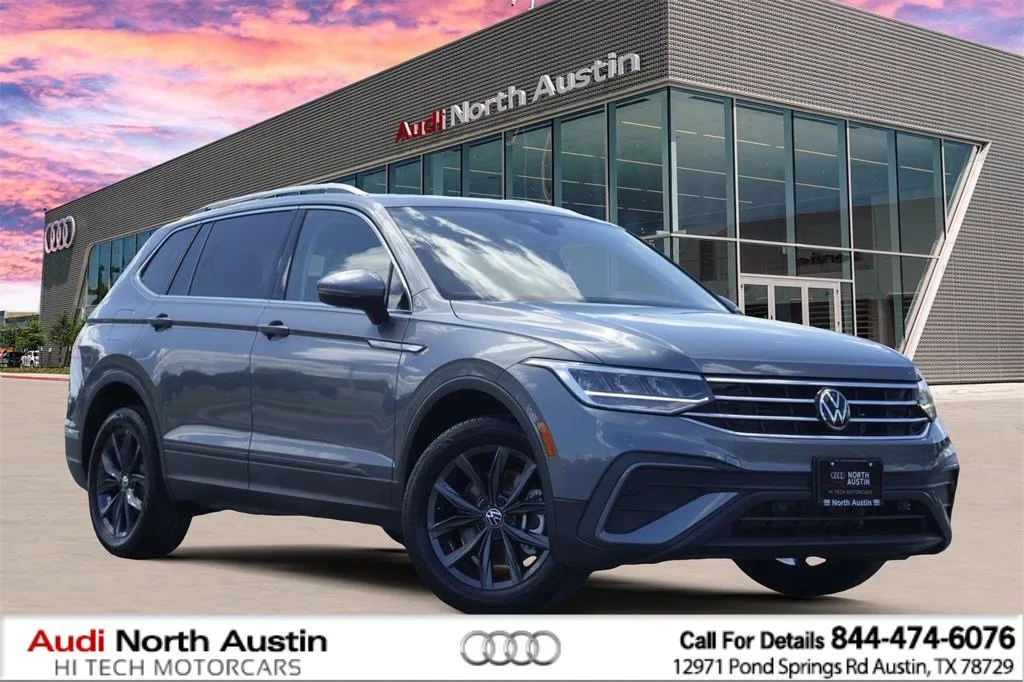 Gray 2022 Volkswagen Tiguan SE for sale in Austin, TX