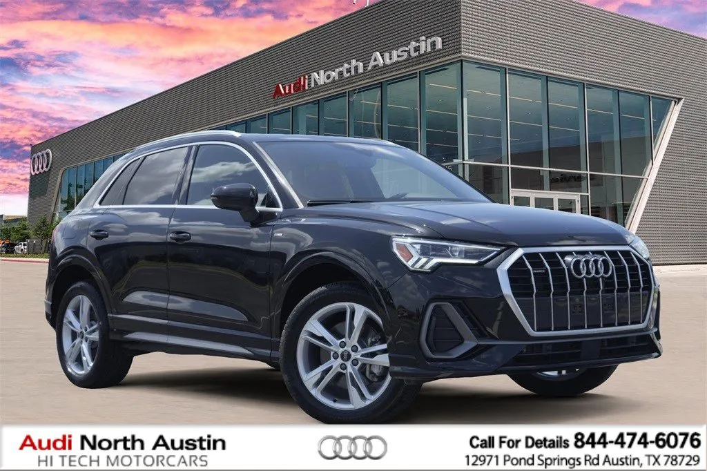 Black 2024 Audi Q3 S line Premium for sale in Austin, TX