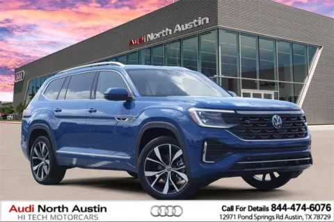 Blue 2025 Volkswagen Atlas 2.0T SEL Premium R-Line for sale in Austin, TX