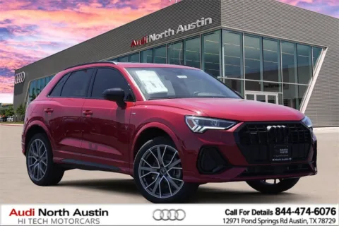 Red 2025 Audi Q3 S line Premium Plus for sale in Austin, TX