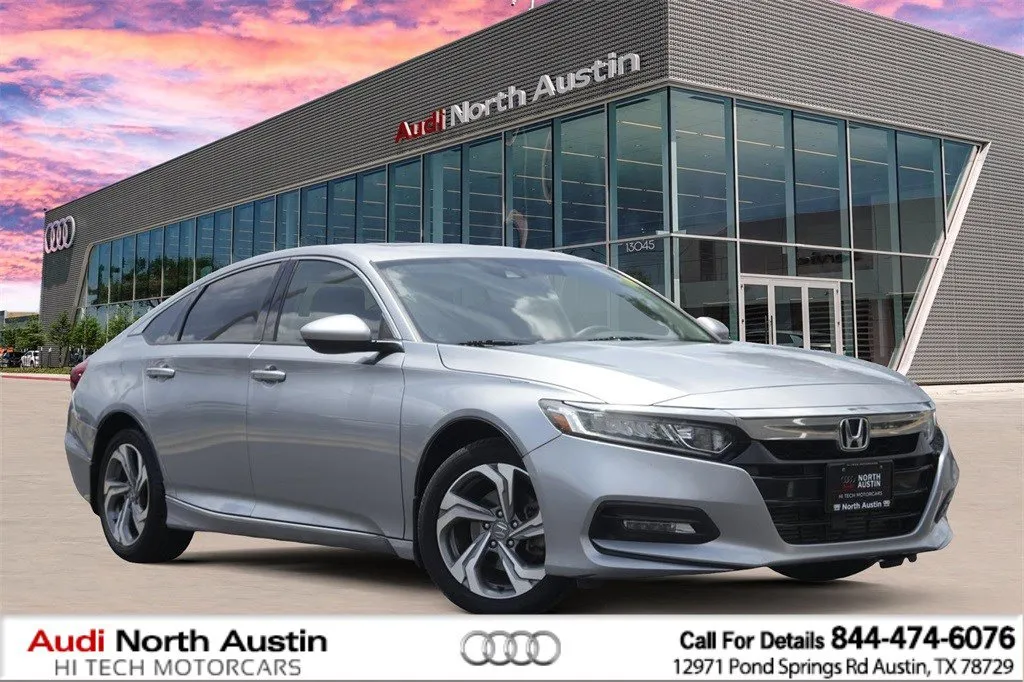 Silver 2018 Honda Accord Sedan EX 1.5T for sale in Austin, TX