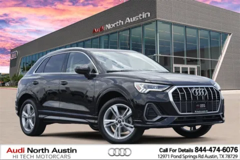 Black 2023 Audi Q3 S line Premium Plus for sale in Austin, TX