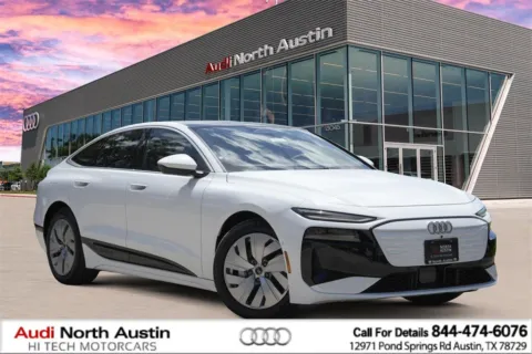 White 2025 Audi A6 e-tron Premium for sale in Austin, TX