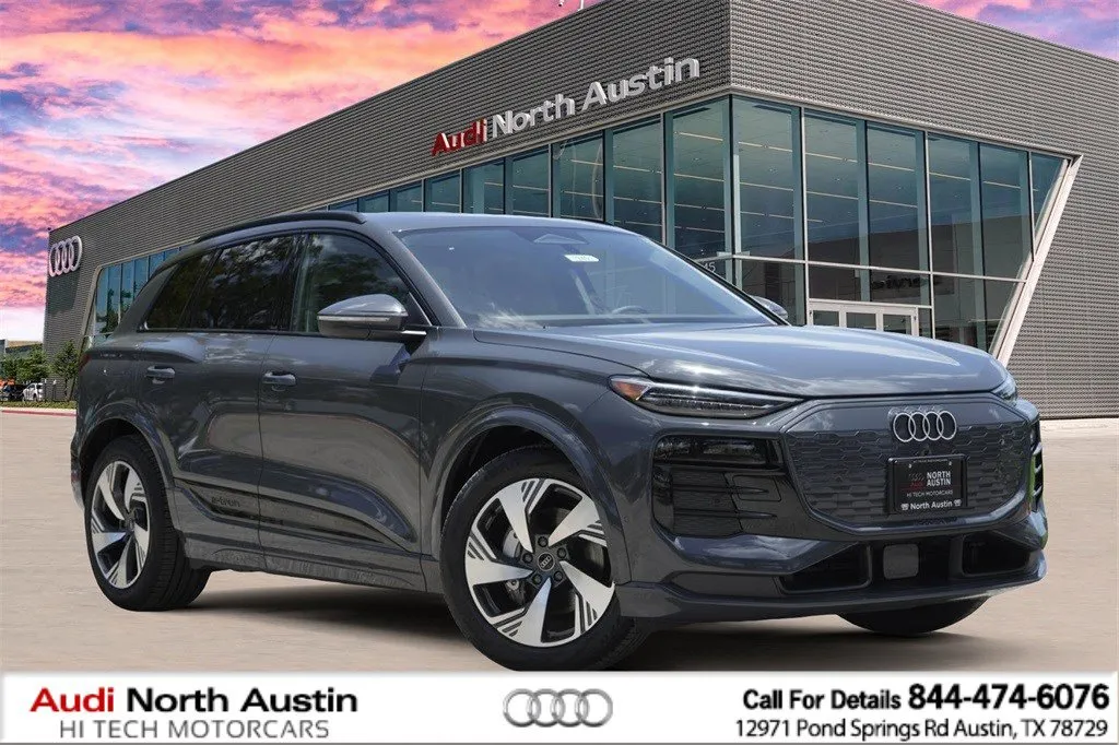 Gray 2025 Audi Q6 e-tron Prestige for sale in Austin, TX