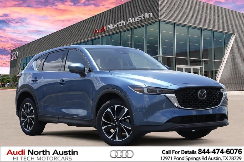 Blue 2023 Mazda CX-5 2.5 S Premium Package for sale in Austin, TX
