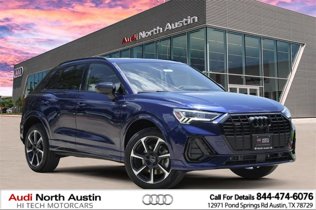 Blue 2025 Audi Q3 S line Premium Plus for sale in Austin, TX