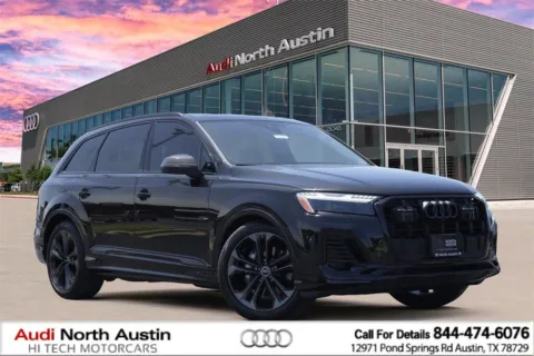 Black 2025 Audi Q7 Prestige for sale in Austin, TX