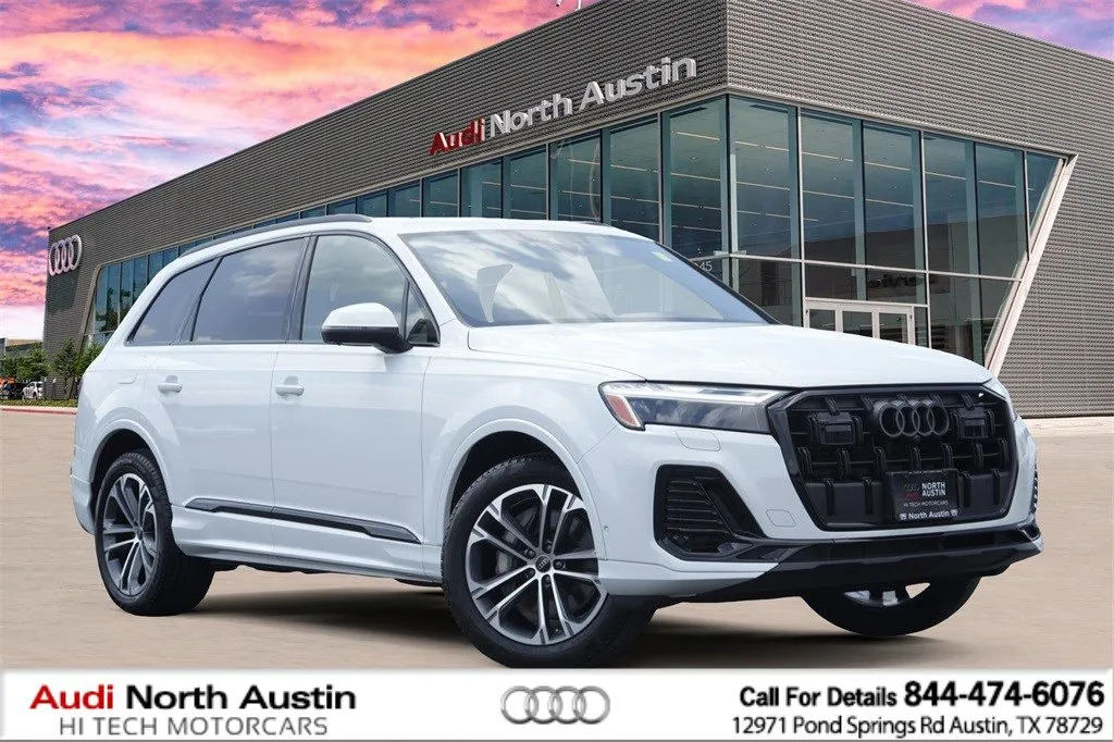 White 2025 Audi Q7 Premium Plus for sale in Austin, TX