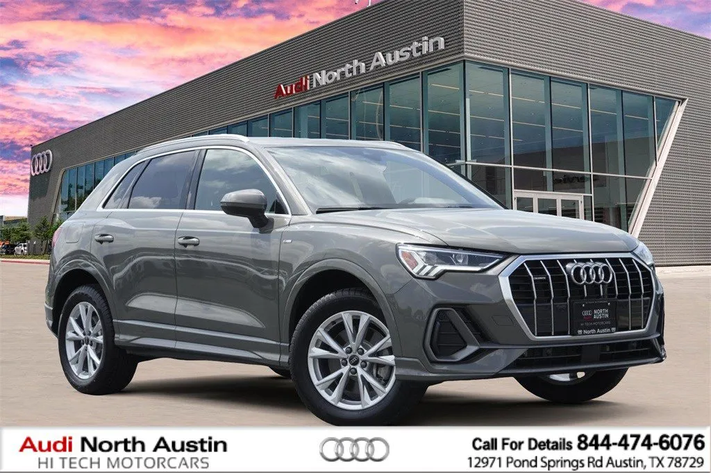 Gray 2025 Audi Q3 S line Premium for sale in Austin, TX