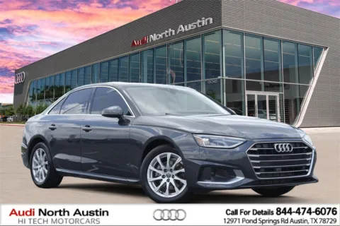 Gray 2020 Audi A4 Sedan Premium for sale in Austin, TX