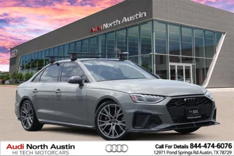 Blue 2022 Audi S4 Sedan Premium Plus for sale in Austin, TX