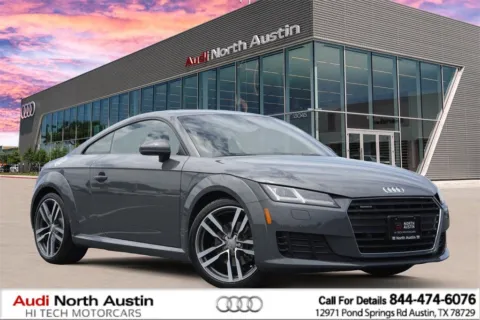 Gray 2016 Audi TT 2.0T for sale in Austin, TX
